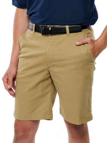 Style #2462 - Khaki Performance Stretch Shorts - Male Fit